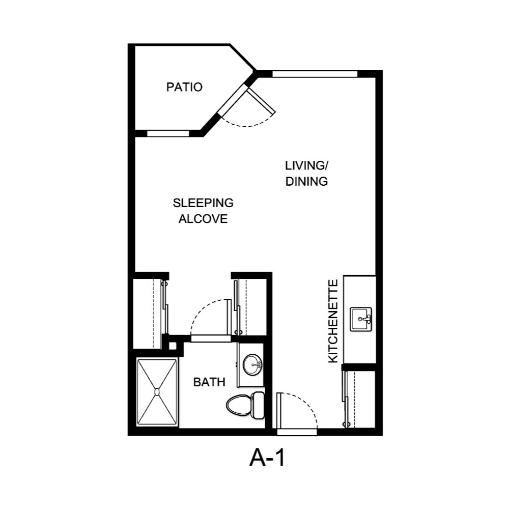 San Gabriel floor plan