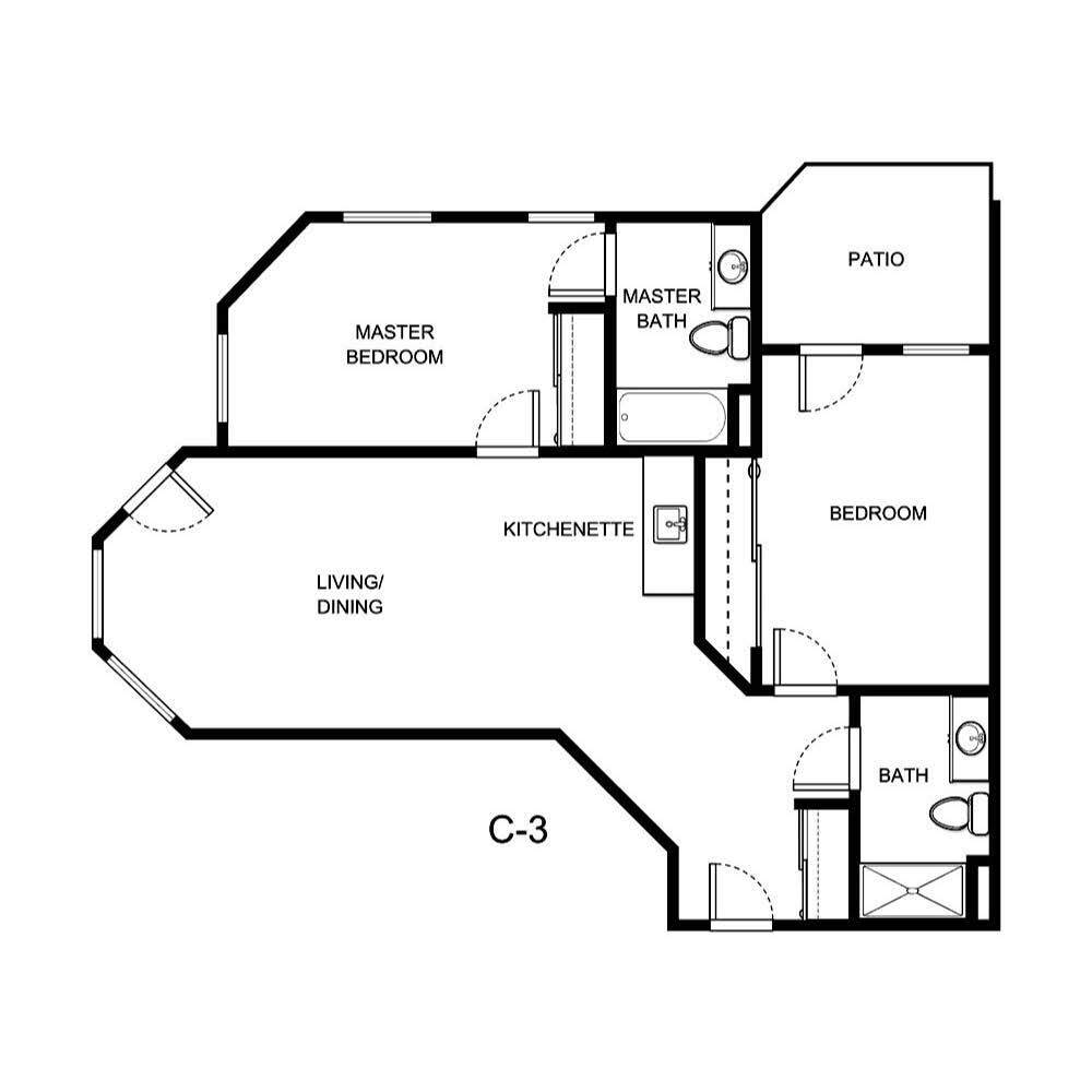 Cassia floor plan