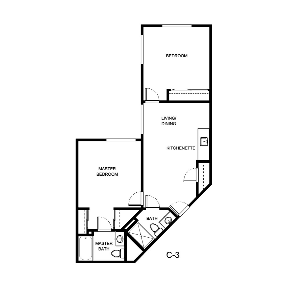 Oceanside floor plan