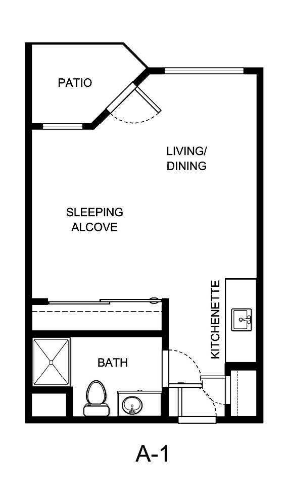 Eagle - Newly Renovated floor plan