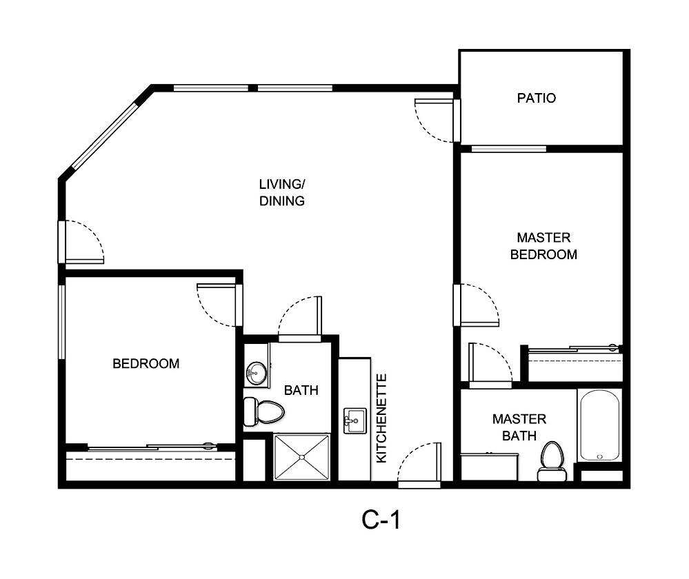 Ruddy Duck - Newly Renovated floor plan