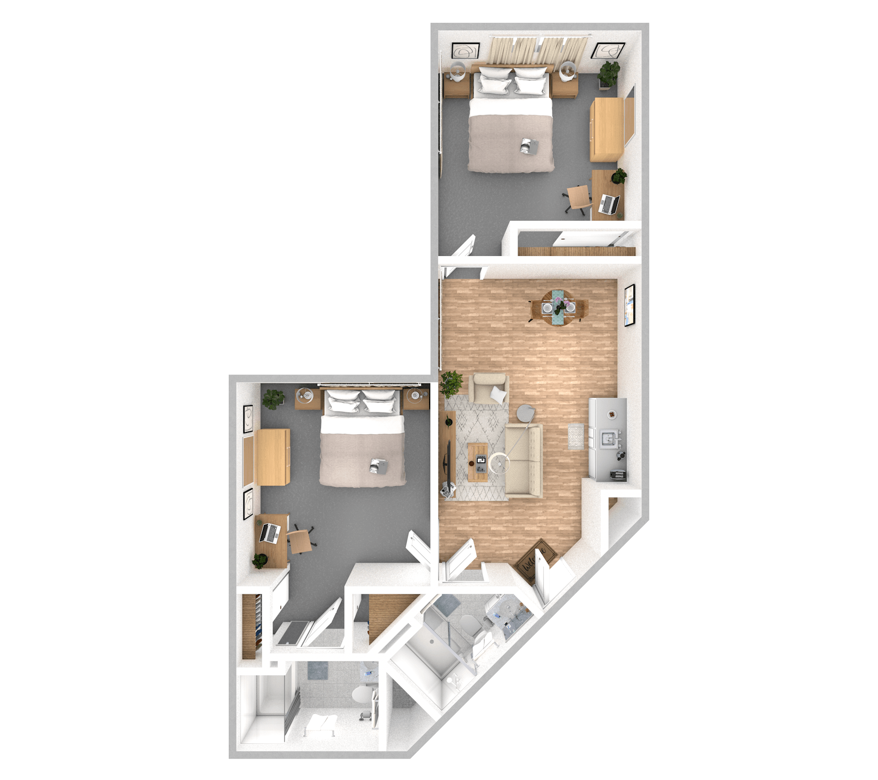 Bunting floor plan