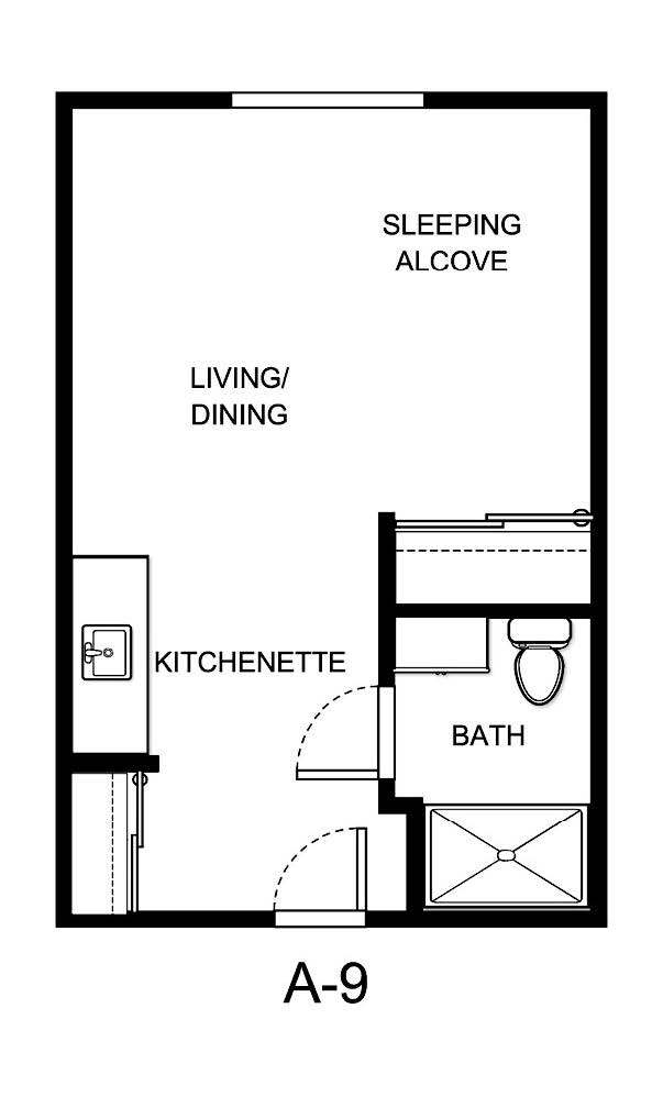 Pine floor plan