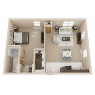 Oak (Memory Care) floor plan